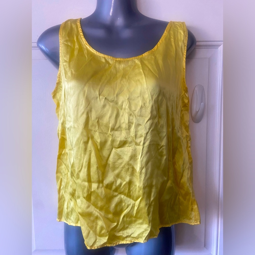 SILX SILK TANK TOP